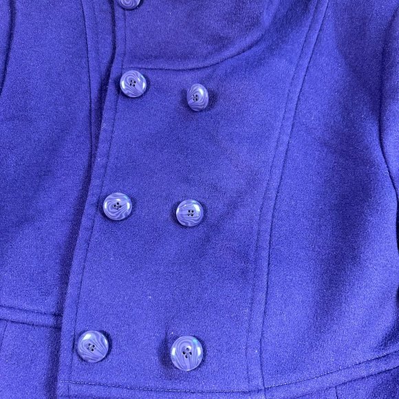 Cashmere Armani Coat | Size 8 | Purple coat - Picture 7 of 12